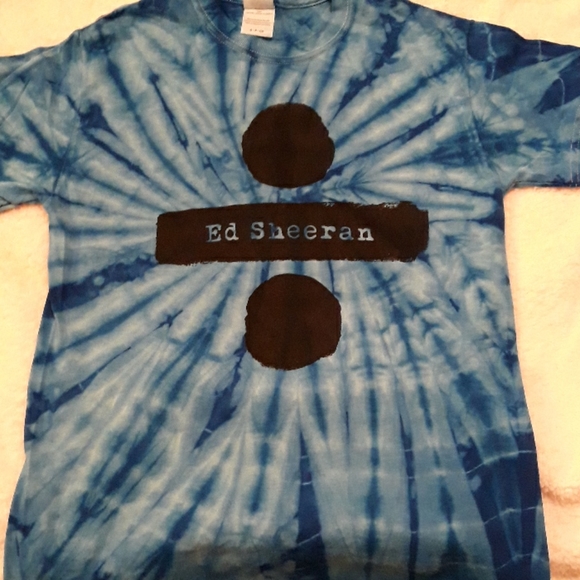 Ed Sheeran Divide Tour Tiedye Tee - Picture 1 of 5